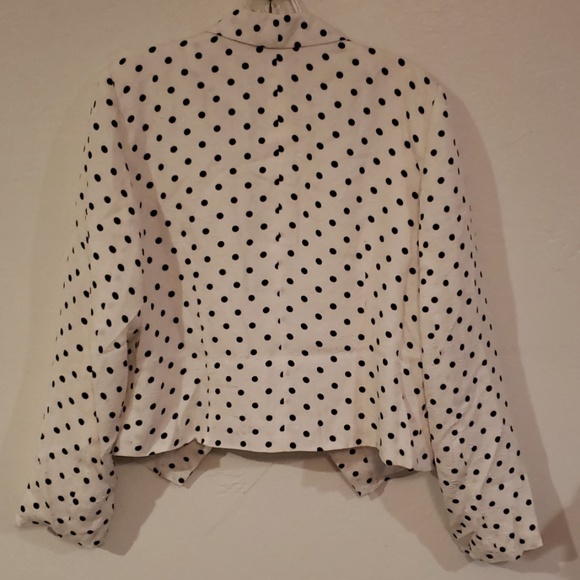 Polka Dot PAPER DOLLS Blazer - Picture 4 of 7